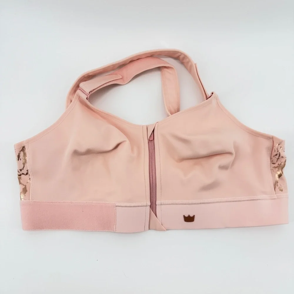SHEFIT FLEX Blush Sports Bra Size 6Luxe Supportive Activewear Medium Impact - Picture 6 of 9